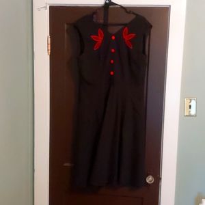 Black voodoo vixen dress